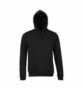 Pánska mikina (Neoblu NICHOLAS MEN - FRENCH TERRY HOODED SWEATSHIRT) > čierna (deep) > S