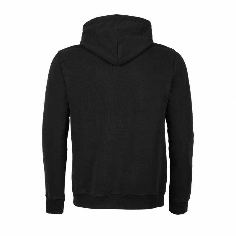 Pánska mikina (Neoblu NICHOLAS MEN - FRENCH TERRY HOODED SWEATSHIRT) > čierna (deep) > XL