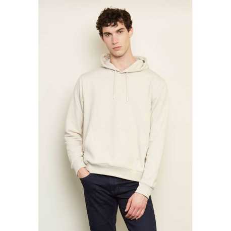 Pánska mikina (Neoblu NICHOLAS MEN - FRENCH TERRY HOODED SWEATSHIRT) > čierna (deep) > L