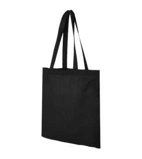 Bavlnená taška Madras > čierna