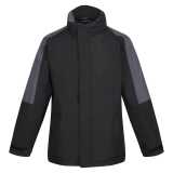 Pánska bunda(Regatta MEN'S WATERPROOF 3-IN-1 JACKET) > čierna / šedá (seal) > L