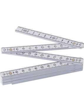 Plastové skladacie pravítko > biela