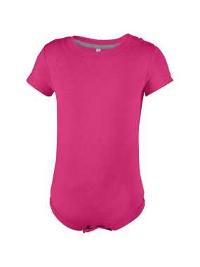 Detské body (KARIBAN BABIES' SHORT SLEEVE BODYSUIT) > ružová (fuchsia) > 24M
