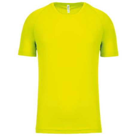 Pánske tričko (PROACT MENS SHORT SLEEVE T-SHIRT) > žltá (fluorescentyellow) > 3XL
