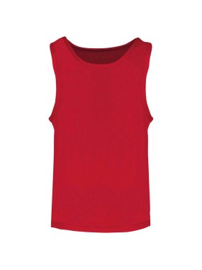 Detská športová vesta(Proact KID'S LIGHTWEIGHT MESH MULTISPORT BIB)>červená(sporty)>10/14