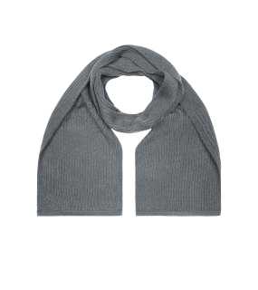 Šál (MB Knitted Scarf) > šedá (darkmelange)