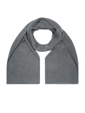 Šál (MB Knitted Scarf) > šedá (darkmelange)
