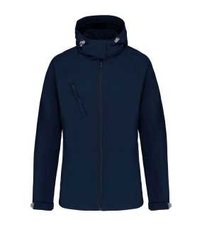 Dámska softshell bunda (KARIBAN LADIES HOODED SOFTSHELL JACKET) > modrá (navy) > L