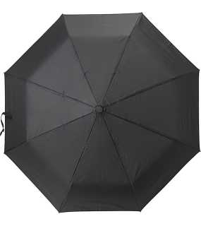 Skladací automatický dáždnik RPET 190T > čierna > modrá