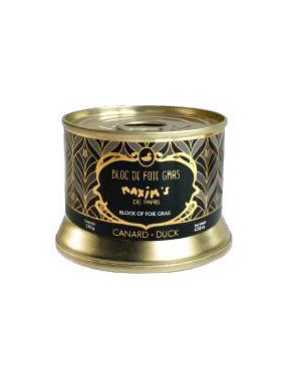 Bloc of duck foie gras -  Round tin 130 g Maxim’s