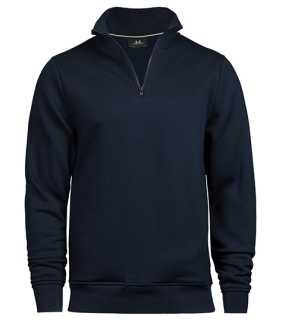 Unisex mikina (Tee Jays Half Zip Sweatshirt) > modrá (navy) > 2XL