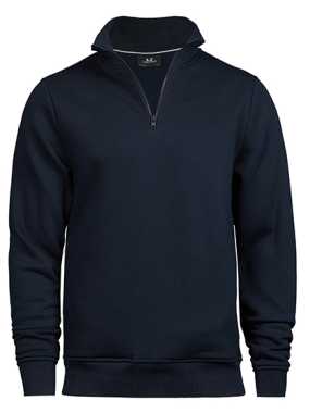 Unisex mikina (Tee Jays Half Zip Sweatshirt) > modrá (navy) > 2XL