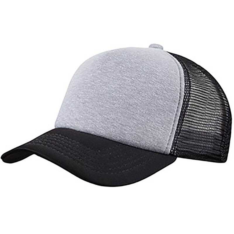 5 panelová šiltovka > čierna / šedá