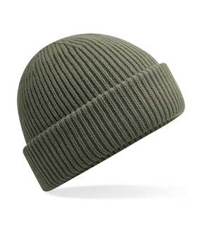 Unisex čiapka (Beechfield Wind Resistant Breathable Elements Beanie) > zelená (olive)