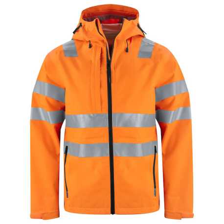 Pánska bunda (PROJOB RAINJACKET EN ISO 20471 CL.ASS 3/2) > oranžová > XS