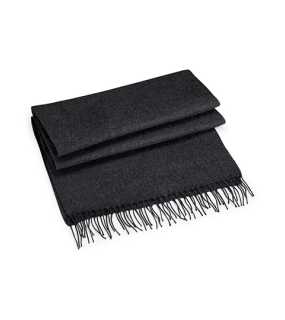 Unisex šál (Beechfield Classic Woven Scarf) > šedá (charcoal) > 186X47 CM