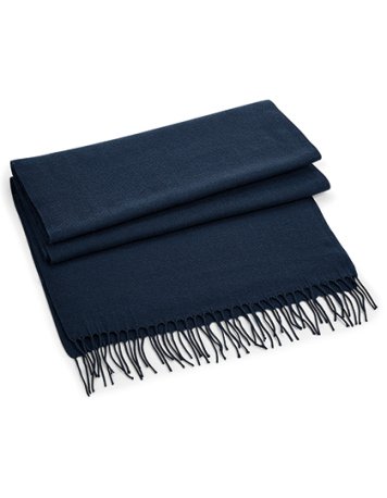 Unisex šál (Beechfield Classic Woven Scarf) > modrá (french navy) > 186X47 CM
