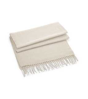 Unisex šál (Beechfield Classic Woven Scarf) > béžová (almond) > 186X47 CM