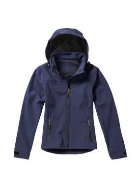 Dámska softshell bunda (ELEVATE Langley Ladies Softshell Jacket) > modrá (navy) > M