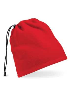Multifunkčná šatka (Beechfield Suprafleece Snood/ Hat Combo) > červená(classic)
