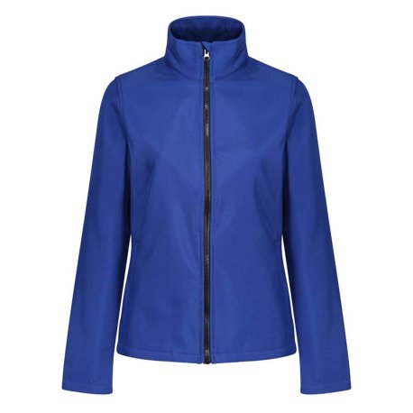 Dámska bunda (REGATTA ABLAZE WOMEN'S PRINTABLE SOFTSHELL)>modrá (new royal) / čierna>2XL