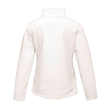 Dámska bunda (REGATTA ABLAZE WOMEN'S PRINTABLE SOFTSHELL)>biela / šedá (light steel)>2XL