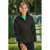 Dámska bunda (REGATTA ABLAZE WOMEN'S PRINTABLE SOFTSHELL)>biela / šedá (light steel)>2XL