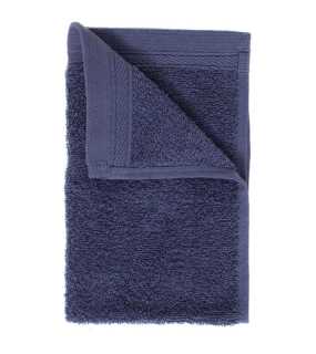 Uterák (THE ONE Organic Guest Towel) > modrá (denim faded) > 30 x 50 cm