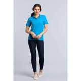 Dámska polokošeľa(GILDAN SOFTSTYLE® LADIES' DOUBLE PIQUÉ POLO)>modrá (sapphire)>S