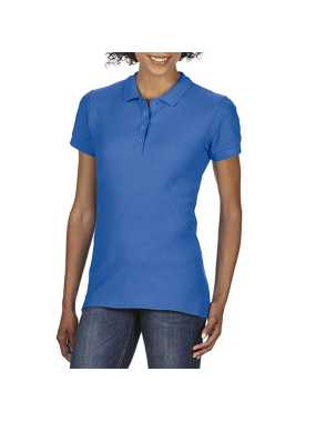 Dámska polokošeľa(GILDAN SOFTSTYLE® LADIES' DOUBLE PIQUÉ POLO) > modrá (royal) > S