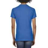 Dámska polokošeľa(GILDAN SOFTSTYLE® LADIES' DOUBLE PIQUÉ POLO) > modrá (royal) > XL