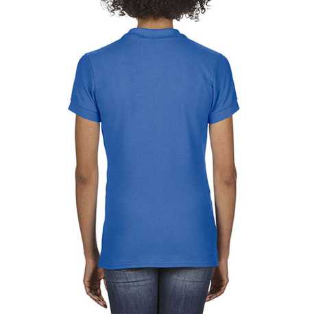 Dámska polokošeľa(GILDAN SOFTSTYLE® LADIES' DOUBLE PIQUÉ POLO) > modrá (royal) > XL