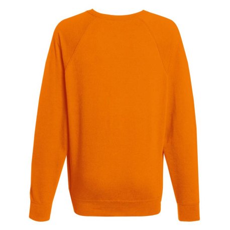 Pánska mikina (Fruit of the Loom-LW RAGLAN SWEAT) > oranžová > L