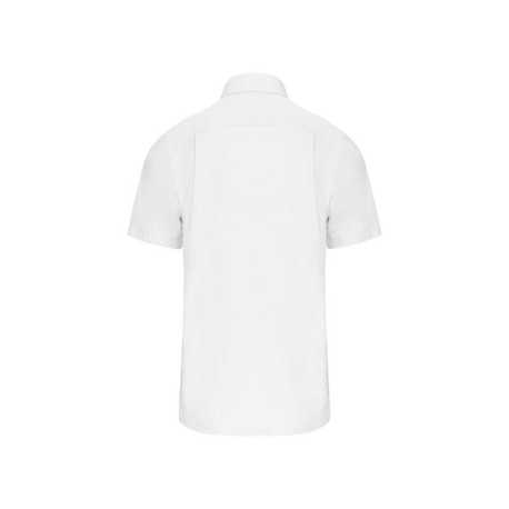 Pánska košeľa (KARIBAN MENS SHORT SLEEVE SHIRT) > biela > 6XL