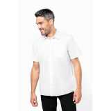 Pánska košeľa (KARIBAN MENS SHORT SLEEVE SHIRT) > červená (classic) > S