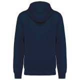 Unisex mikina (UNISEX ECO-FRIENDLY FRENCH TERRY ZIPPED HOODED SWEATSHIRT)>modrá (navy)>2XL