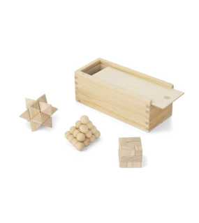 Súprava troch skladačiek > béžová