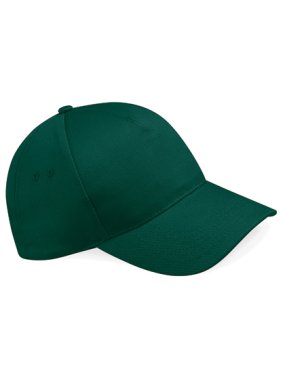 5 panelová unisex šiltovka (Beechfield Ultimate 5 Panel Cap) > zelenná (bottle)