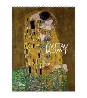 Nástenný kalendár (Gustav Klimt 2026) - 42 x 56 cm