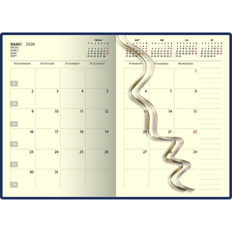 Diár (Colors 2026) - 14,2 x 20,4 cm > cyklaménová > denný A5