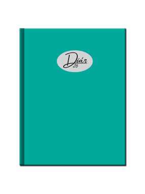 Diár (Colors 2026) - 20,2 x 26 cm > zelenomodrá > týždenný A4