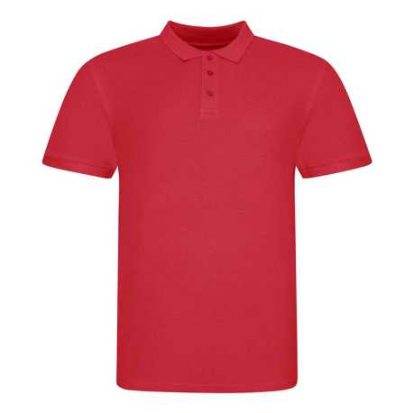 Unisex polokošeľa (Just Polos THE 100 POLO) > červená (fire) > XL