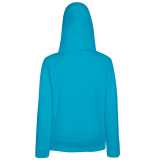 Dámska mikina (Fruit of the Loom-LF LW HOODED SWEAT) > modrá (azure) > 2XL