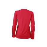 Dámske tričko (DAIBER Ladies' Stretch Shirt Long-Sleeved) > ružová > S