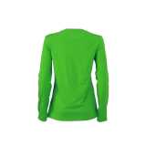 Dámske tričko (DAIBER Ladies' Stretch Shirt Long-Sleeved) > zelená (lime) > S