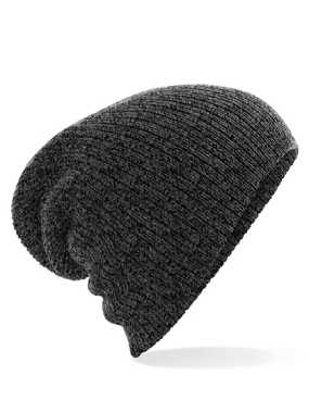Unisex čiapka (Beechfield Heavy Gauge Slouch Beanie) > šedá (antique)