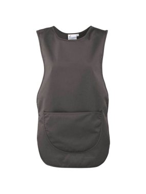 Dámske tričko (PREMIER WOMENS POCKET TABARD) > šedá (dark) > L