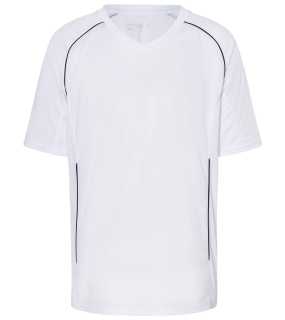 Športové tričko (JN Team Shirt) > biela / čierna > L