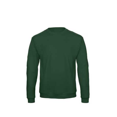 Unisex mikina (B&C Crew Neck Sweatshirt 50/50) > zelená(bottle) > XL