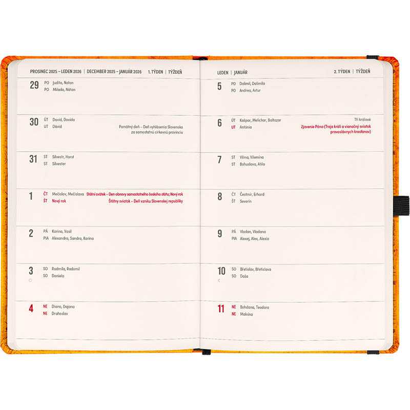 Diár (Planbook diár/notes 2026) - 13 x 21 cm  > Harry Potter  > dvojtýždenný A5